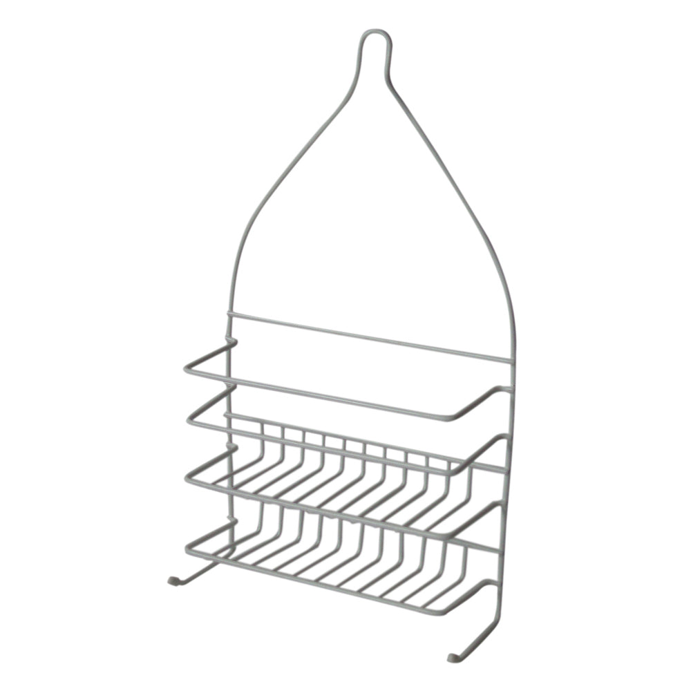 3033420-homeleisure-plastic-bathroom-shower-caddy-white