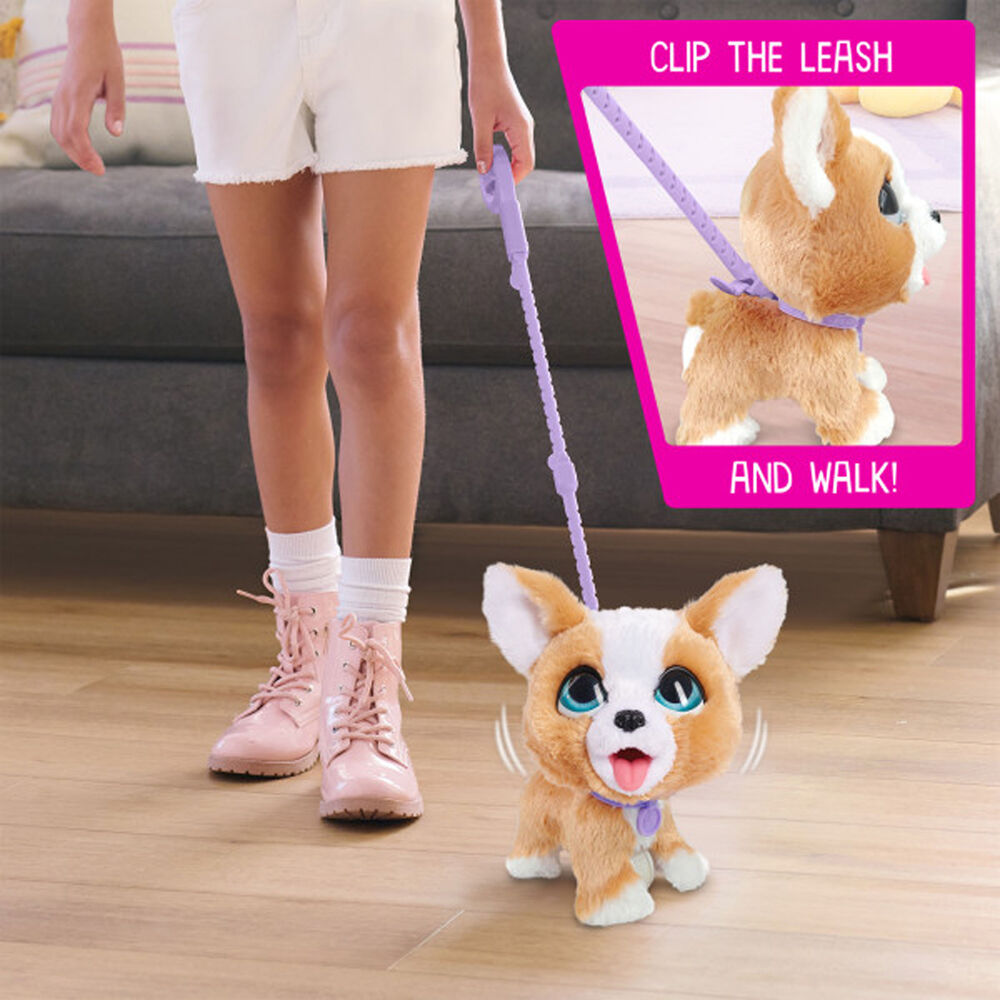 Furreal Poop-a-lots Corgi Interactive Toy for Children/Kids - Tan/White 4y+ — image 4