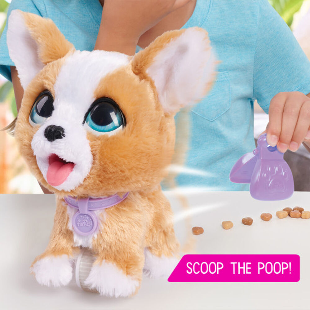 Furreal Poop-a-lots Corgi Interactive Toy for Children/Kids - Tan/White 4y+ — image 5