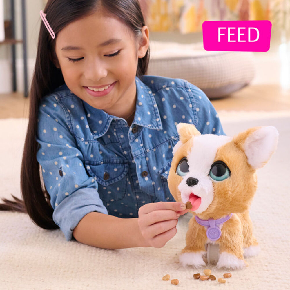 Furreal Poop-a-lots Corgi Interactive Toy for Children/Kids - Tan/White 4y+ — image 6