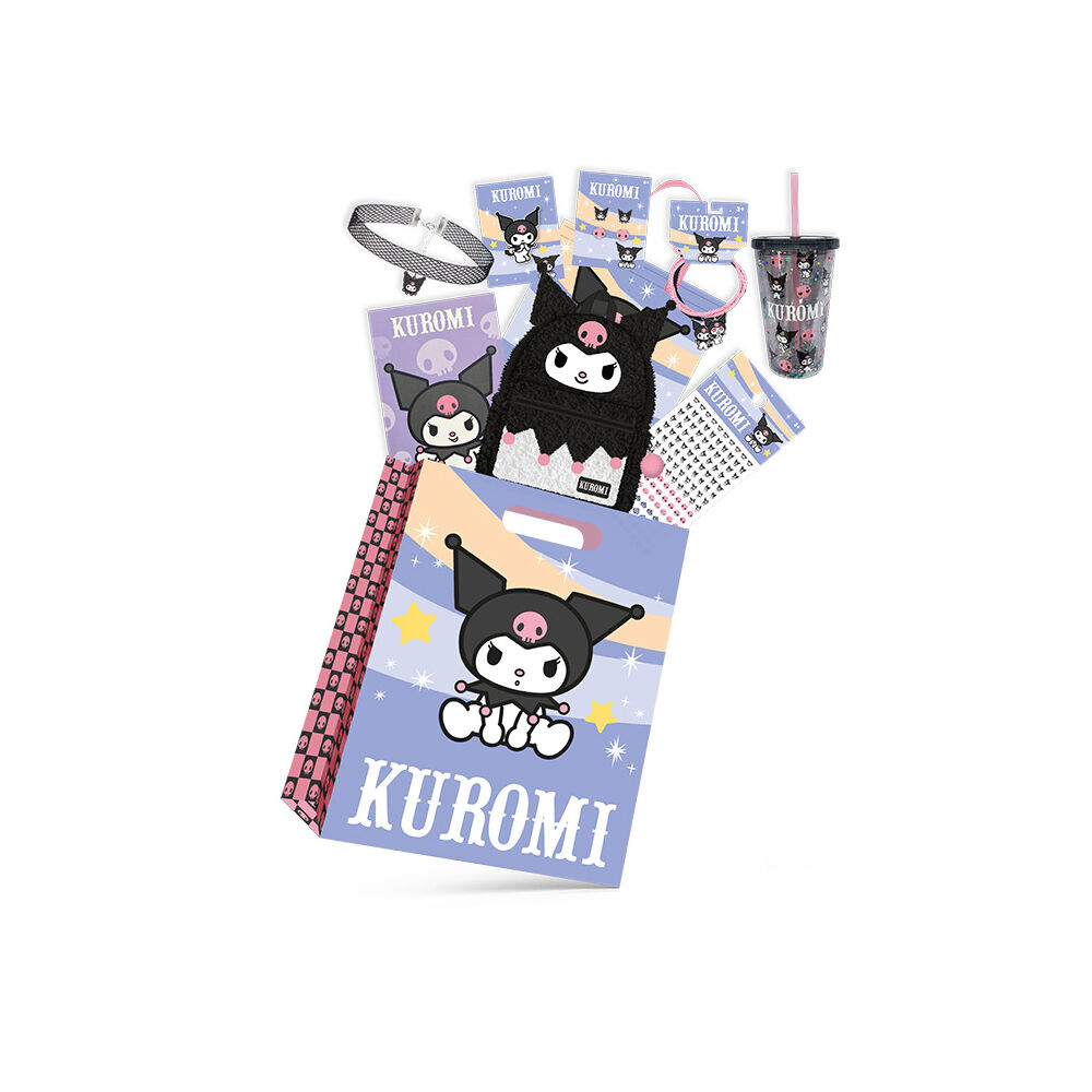 Kuromi Sanrio Showbag Trendy Backpack & Accessories 5y+ Kids