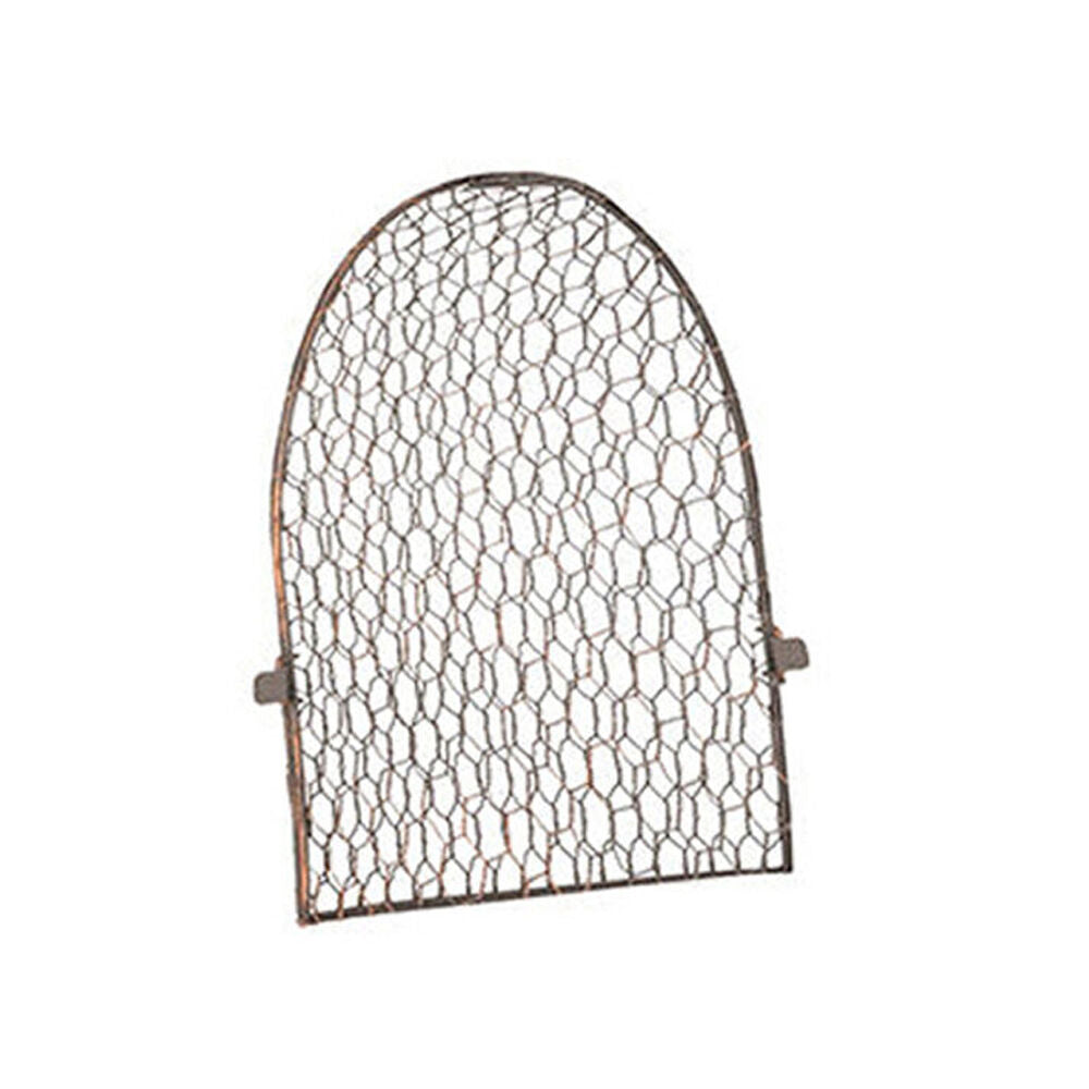 A.Fresco Cloche Flat End for Tunnel Outdoor Decoration 30x3cm Rust Copper