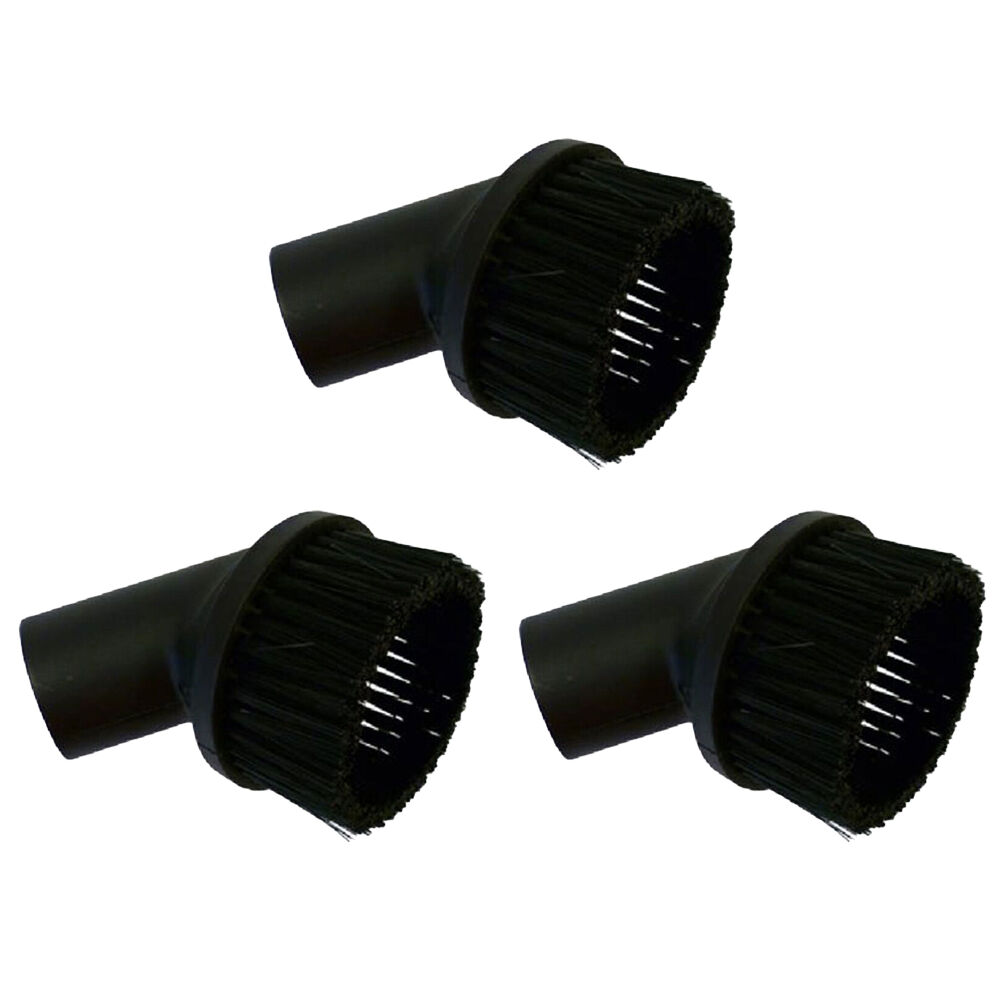 Pullman 36mm Brush Tool Head for Vacuum Cleaners Durable and Efficient Grey (3 Pack)
