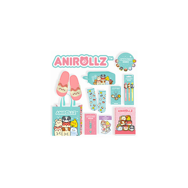 Anirollz Showbag with Cute Eraser, Slippers, Pen Set - Multi - 8y+ — image 7
