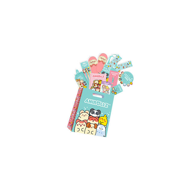 Anirollz Showbag with Cute Eraser, Slippers, Pen Set - Multi - 8y+ — image 4