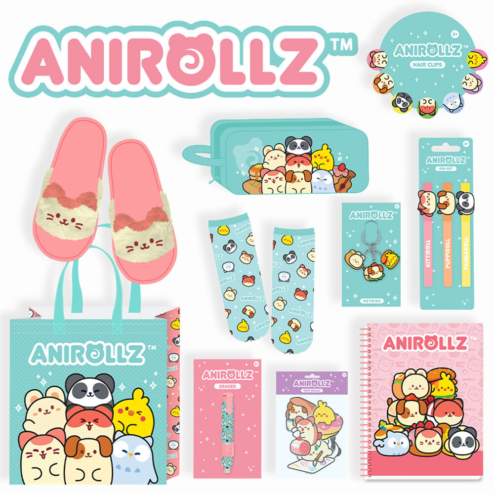 Anirollz Showbag with Cute Eraser, Slippers, Pen Set - Multi - 8y+ — image 9