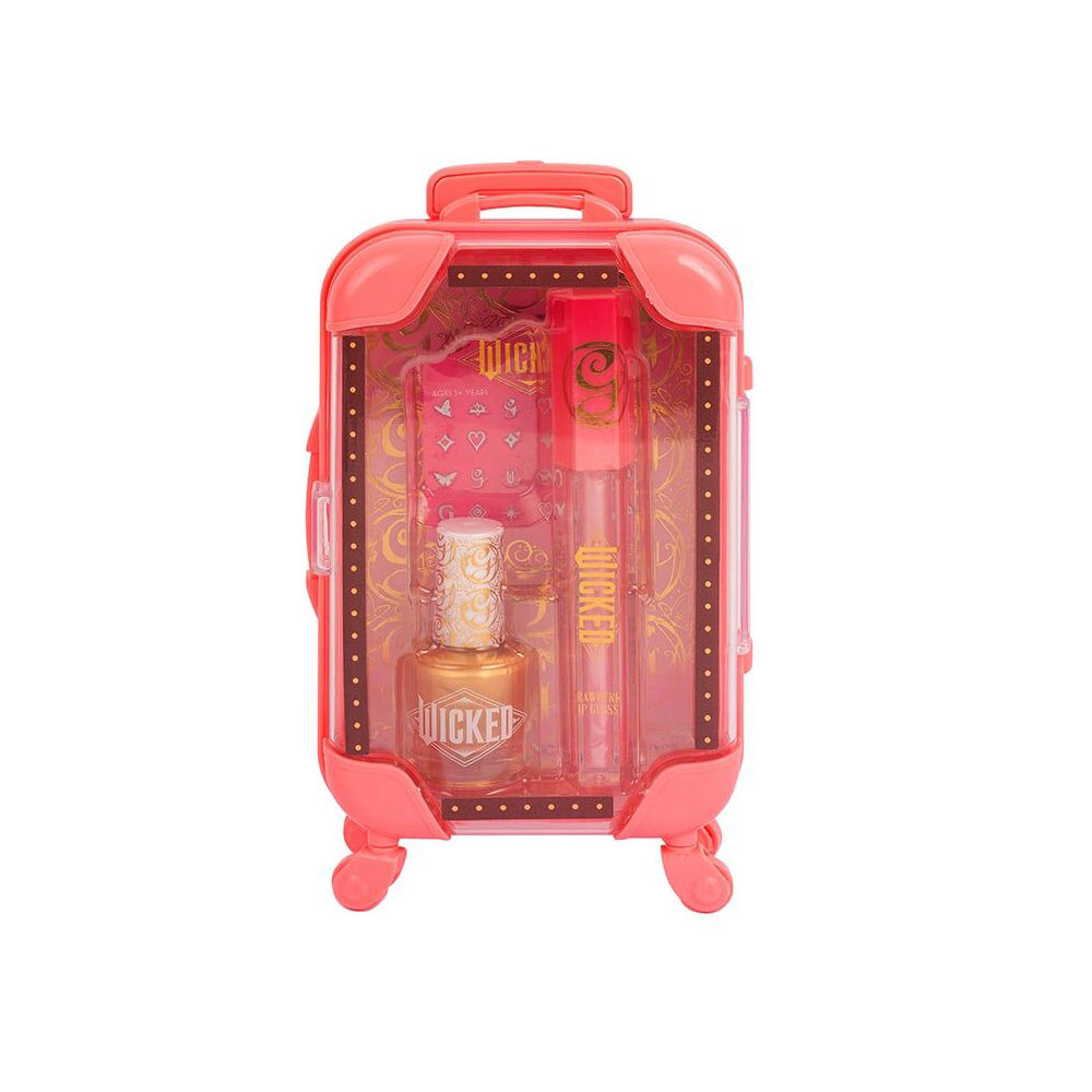 Wicked Mini Make Up Case Lip Gloss/Nail Polish/Nail Decals Kids Pink 5y+ (2 Pack) — image 2