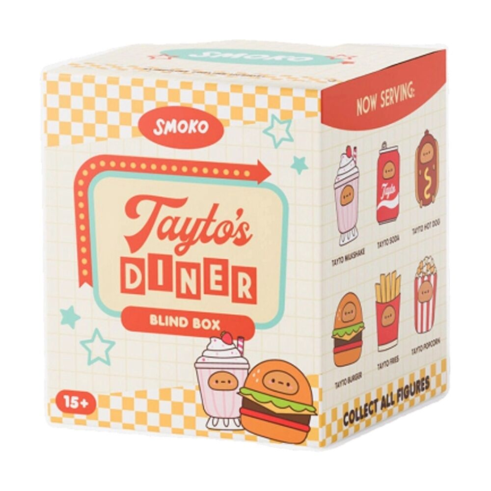 Smoko 15Y+ Tayto Diner Blind Box Toy Collectable Figurine Assorted