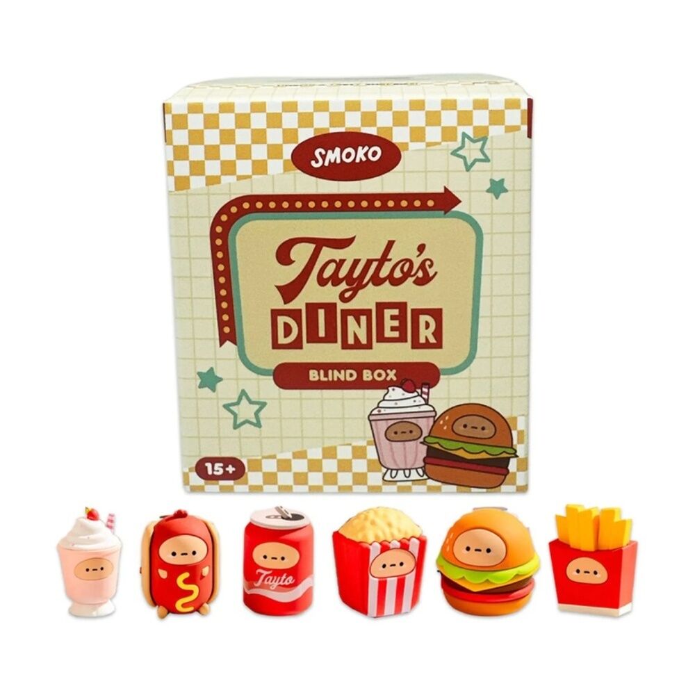 Smoko 15Y+ Tayto Diner Blind Box Toy Collectable Figurine Assorted — image 3