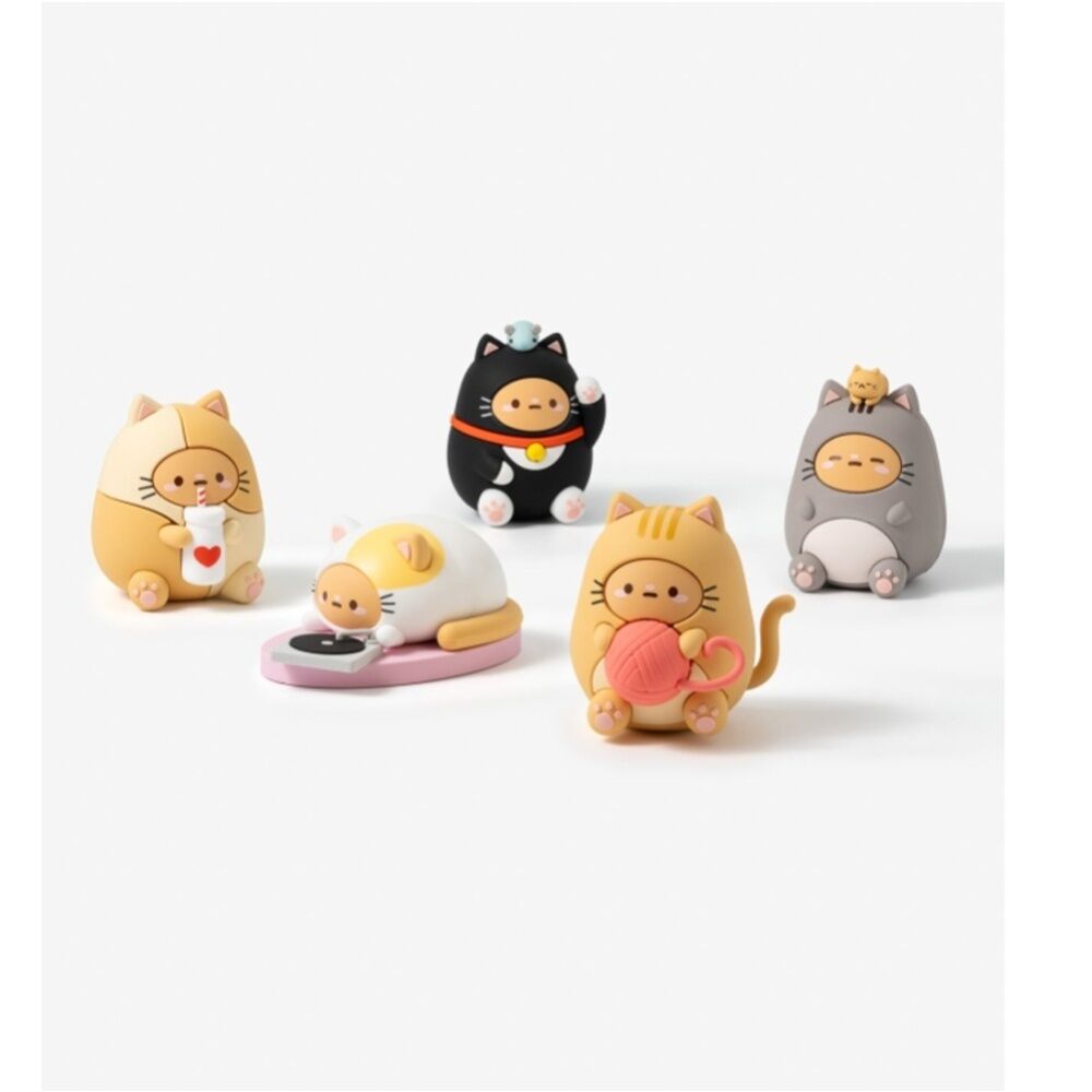 Smoko 15Y+ Tayto Chubby Cat Blind Box Toy Collectable Figurine Assorted — image 3