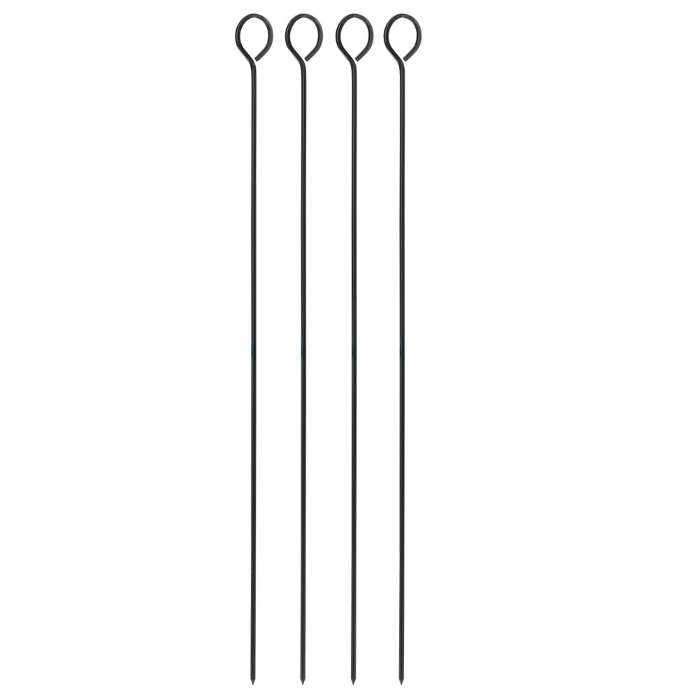 3458-2-4pc-appetito-38cm-non-stick-bbq-skewers-home-kitchen-cooking-utensil