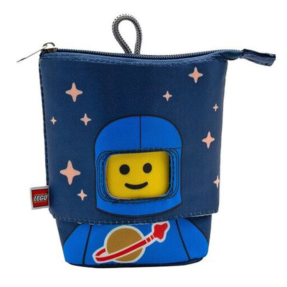 Lego School Stationery Spaceman Blue Pop Pencil Case Organiser Kids
