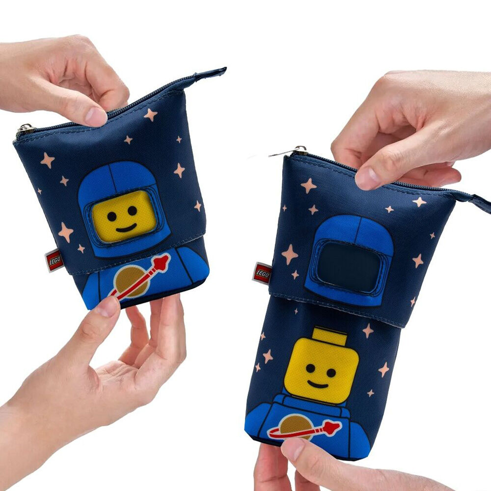 Lego School Stationery Spaceman Blue Pop Pencil Case Organiser Kids — image 3