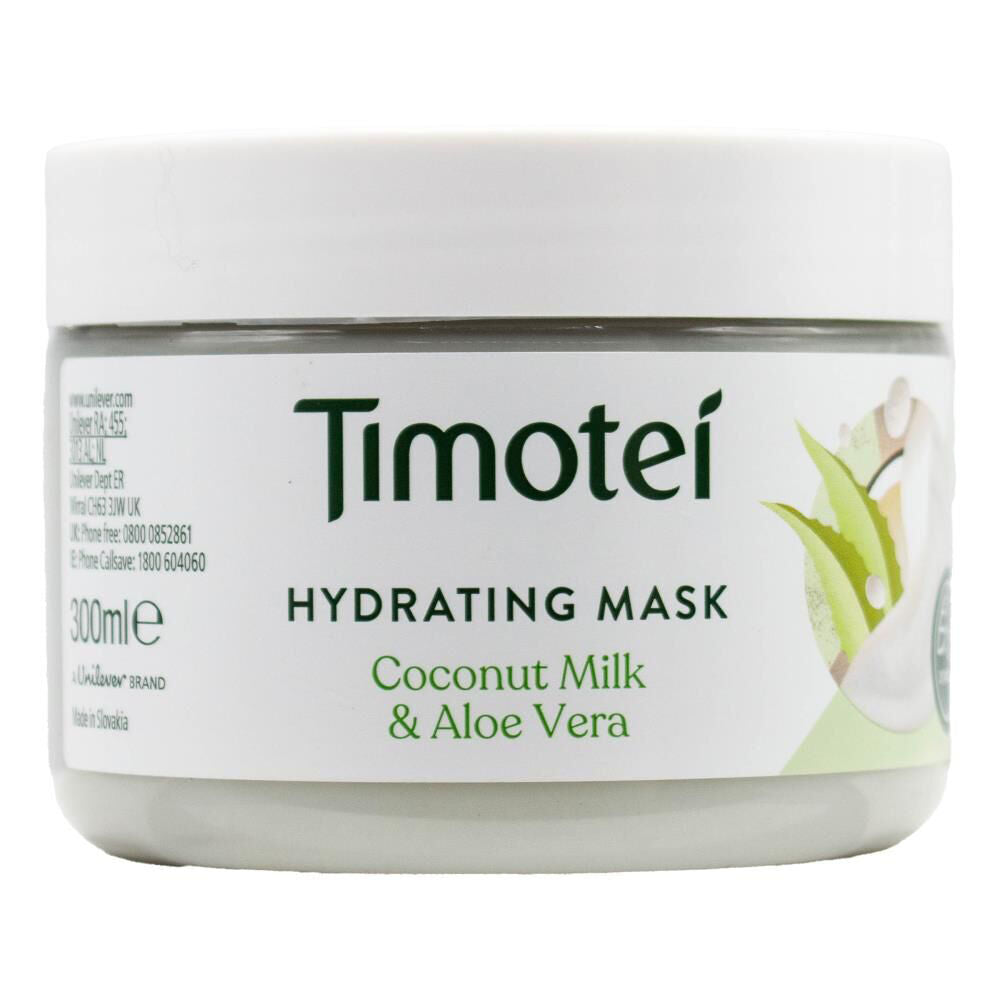 Timotei For All Hair Types 300ml Hydrating Mask Coconut Milk & Aloe Vera