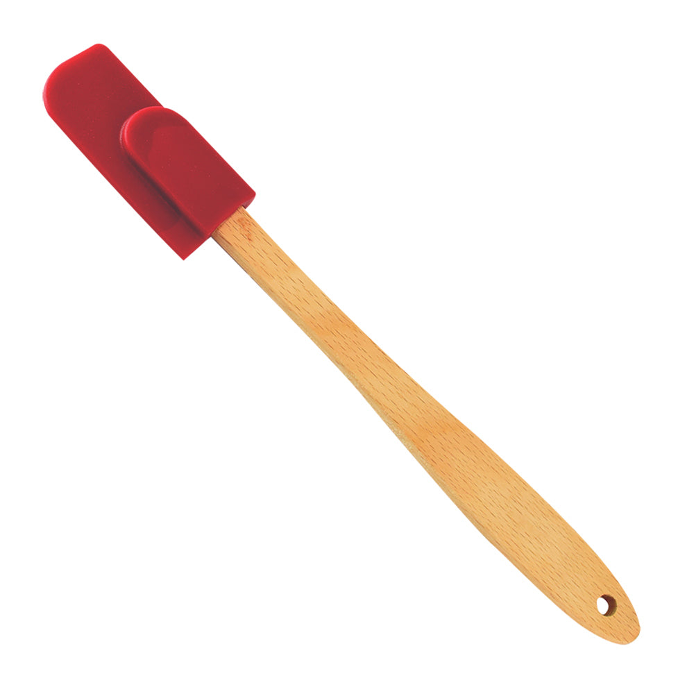 3830-8-r-m-silicone-mini-spatula-w-wood-handle-red