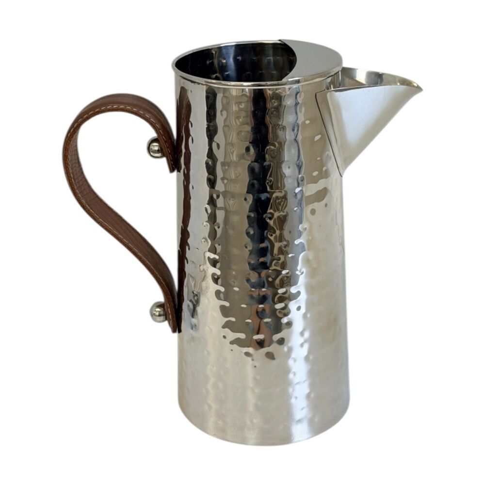 SS Collective 25cm Small Mini Hammer Jug/Pitcher WIth Leather Handle — image 2