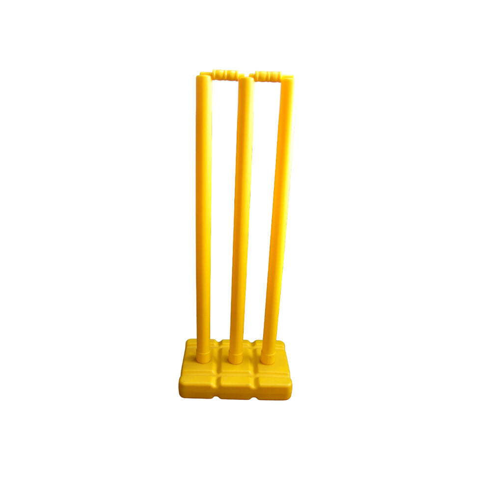 Regent Yellow Aussie Lightweight Backyard Cricket Playing Plastic Stump Set — image 2