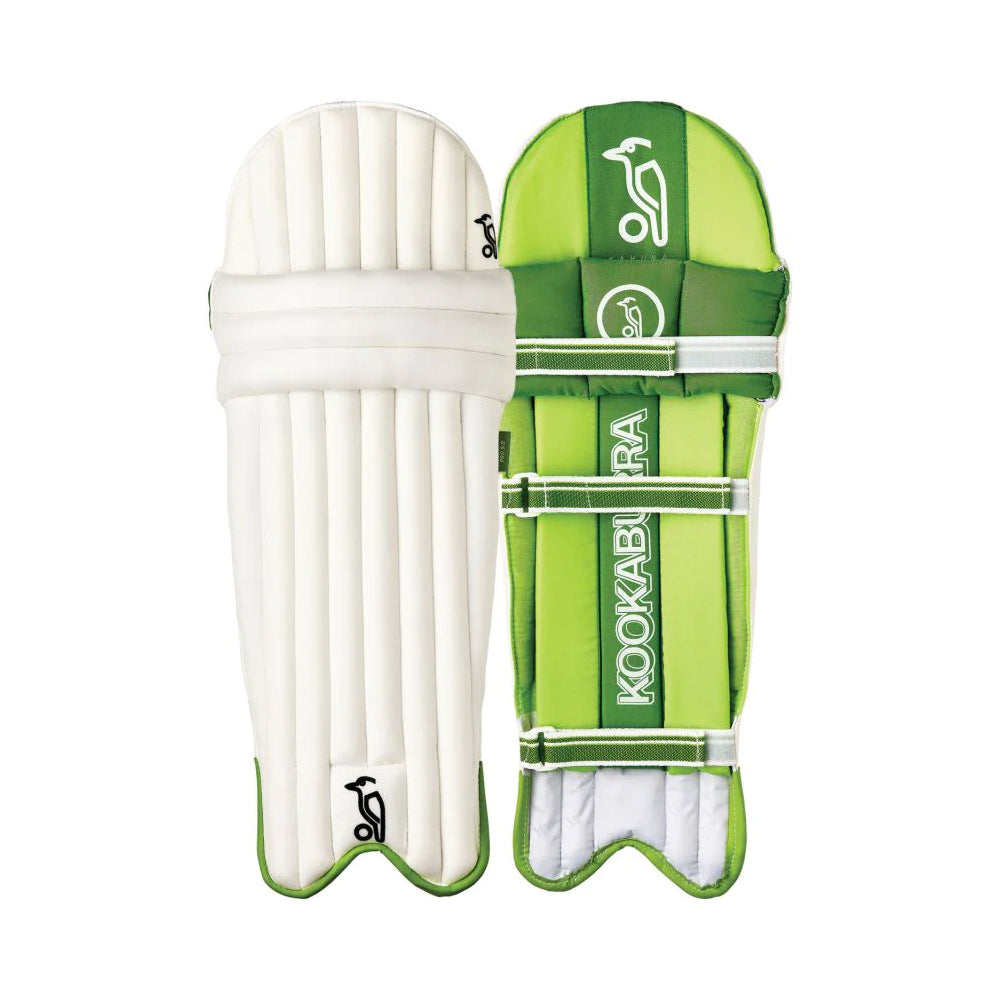 Kookaburra Kahuna Pro 9.0 Cricket Batting Leg Guards Pads Ambidextrous XS Junior