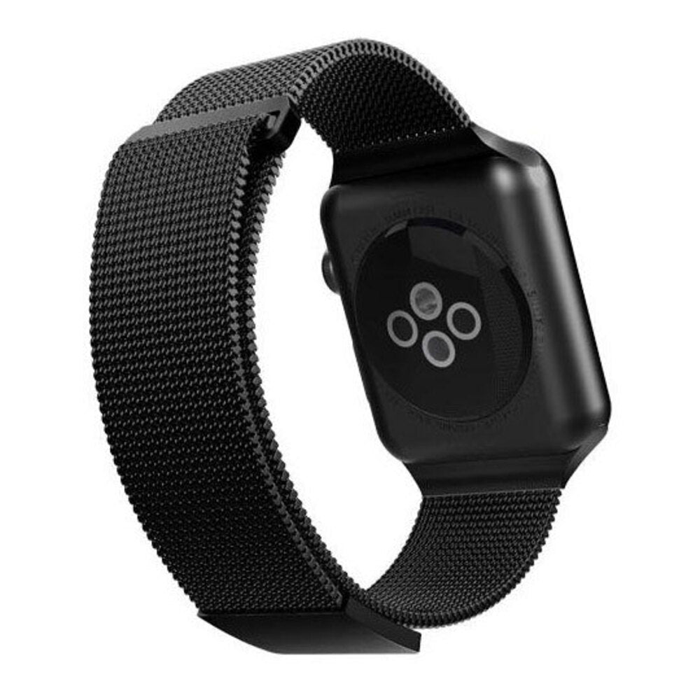 X-Doria 40mm-38mm Apple iWatch Stainless Steel Mesh Wrist Band Watch Strap Black — image 2