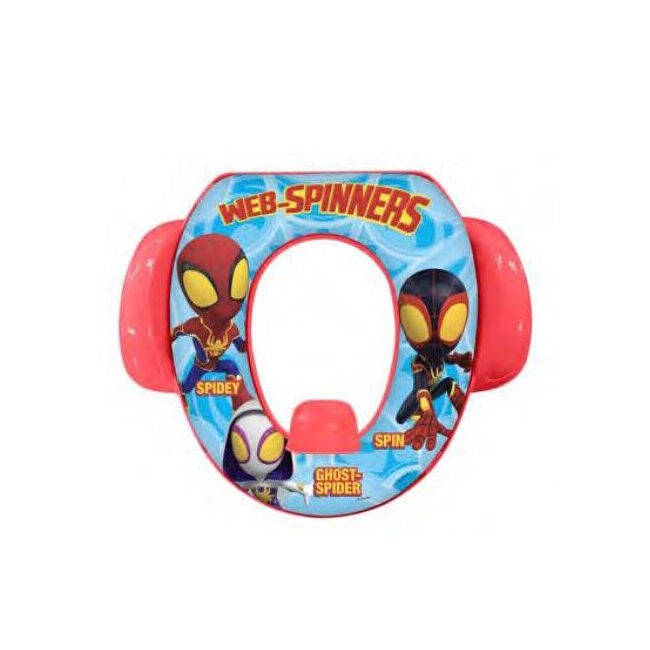 Spiderman Toilet Training Soft Padded Potty Seat w/ Guard Kids/Children