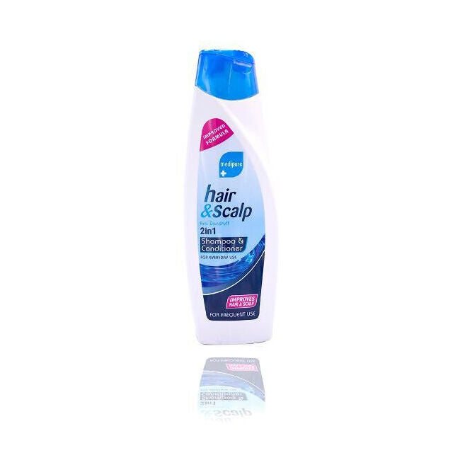 Medipure Anti-Dandruff Hair & Scalp 2in1 Shampoo Conditioner 400ml
