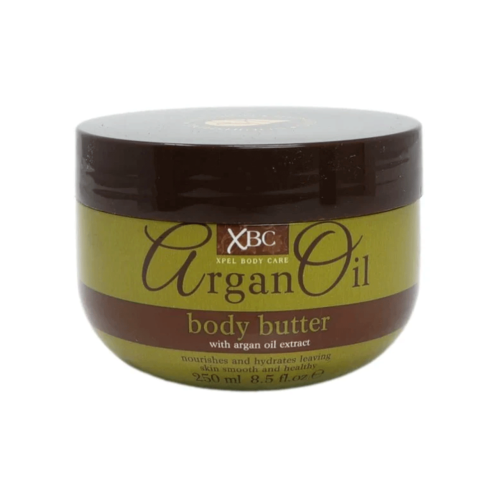 XBC Argan Oil Body Butter Moisturiser 250ml Nousishing Cream For All Skin Types — image 3