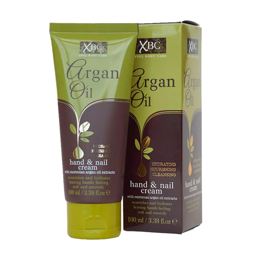 XBC Argan Oil Hand & Nail Cream w/ Shea Butter 100ml Hydrating Moisturiser — image 2