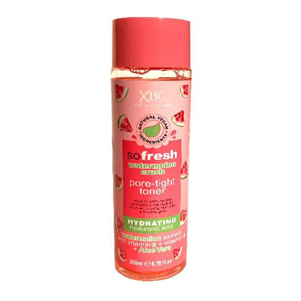 XBC 200ml So Fresh Watermelon Crush Pore Tight Toner For All Skin Types