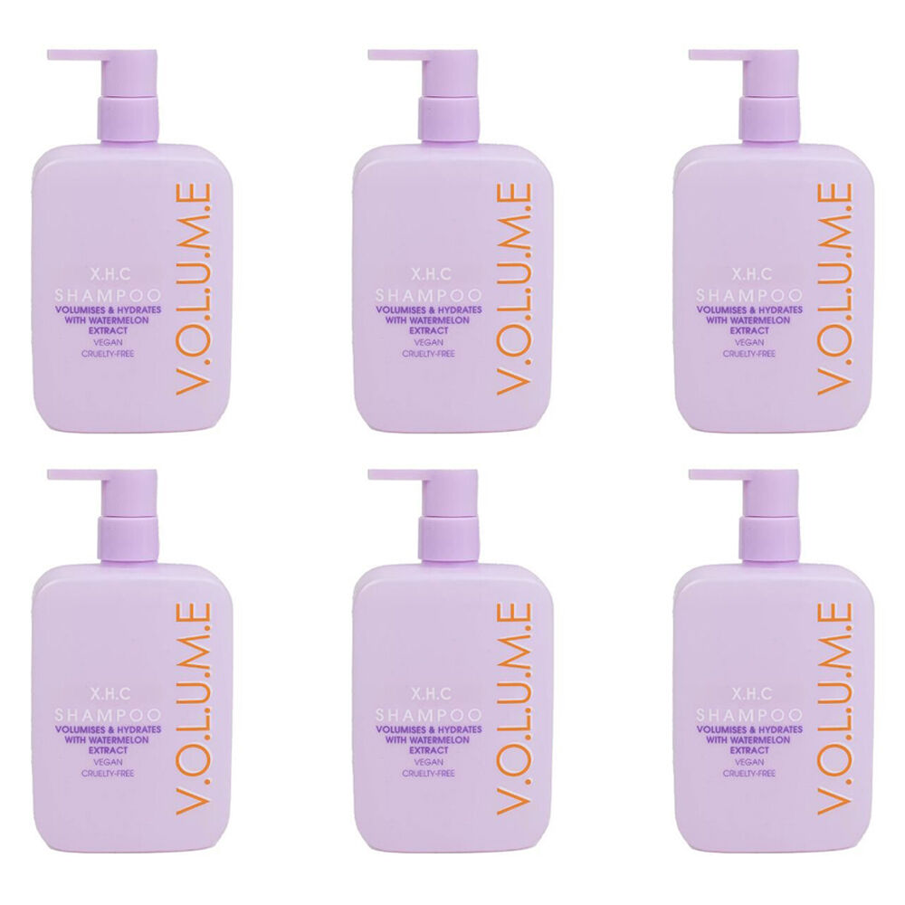 XHC Volume Vegan Hair Shampoo w/ Watermelon Extract 350ml (6 Pack)