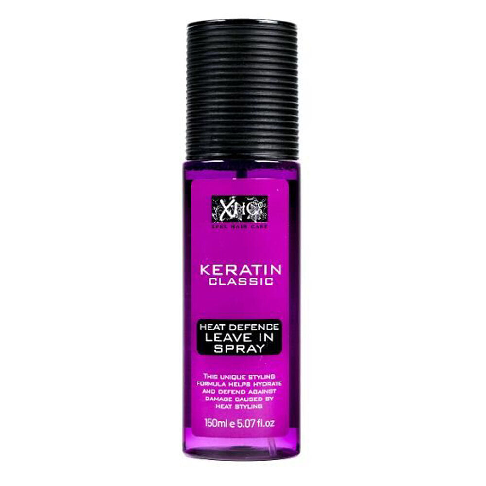 XHC 150ml Keratin Classic Heat Defence Leave In Spray For All Hair Types