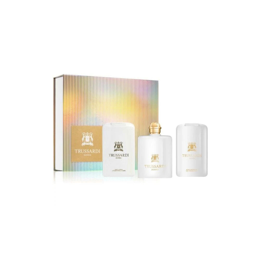 424260-3pc-trussardi-donna-strips-deluxe-set-with-edp-shower-gel-body-lotion