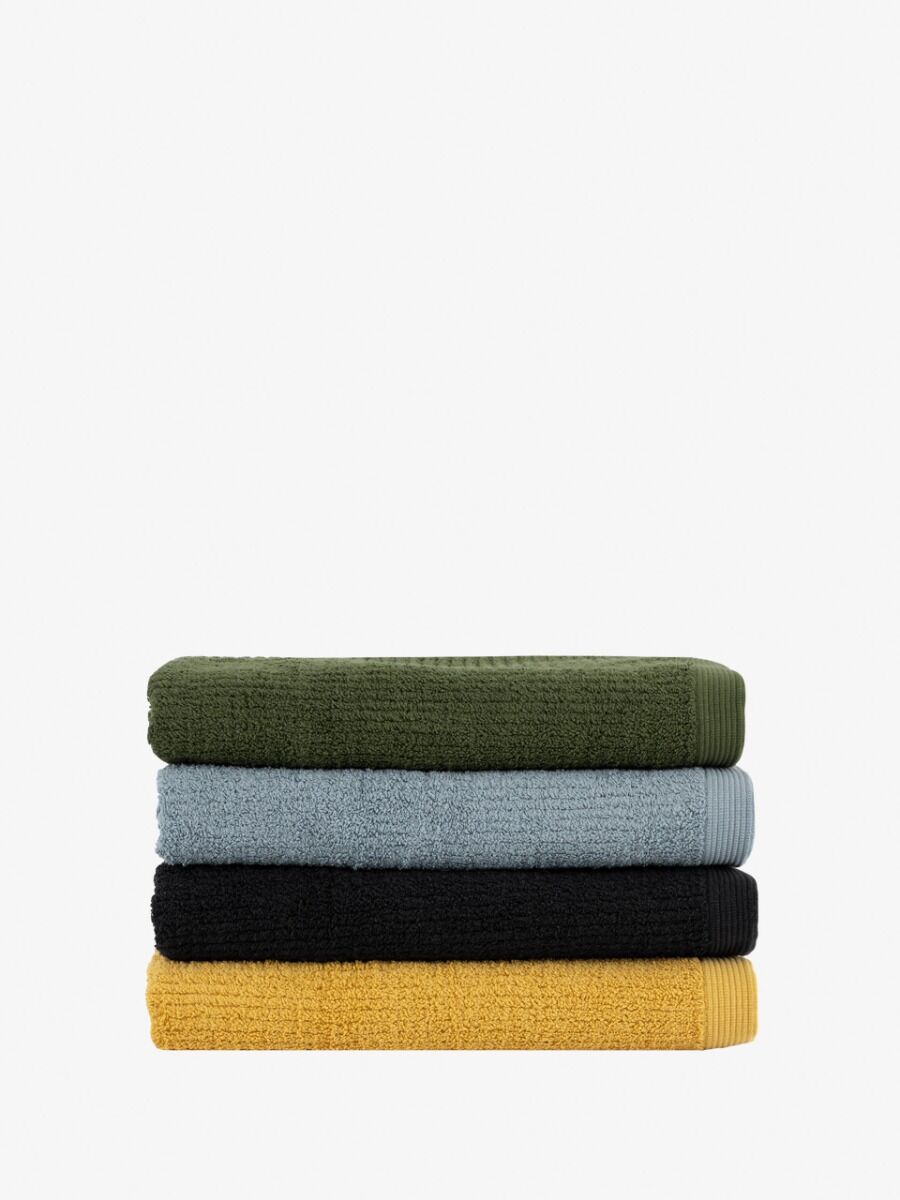 Esprit 50x80cm Honey Yellow 800GSM Porto Cotton Ribbed Bathroom Bath Mat — image 3