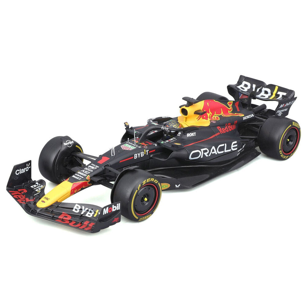 Bburago 1:24 2023 Race Model Kit F1 Red Bull RB19 - #1 Verstappen with Helmet