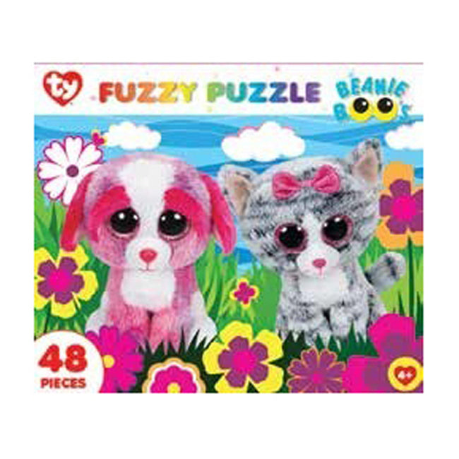 45021-48pc-beanie-boo-garden-buddies-fuzzy-jigsaw-puzzle-38x53cm
