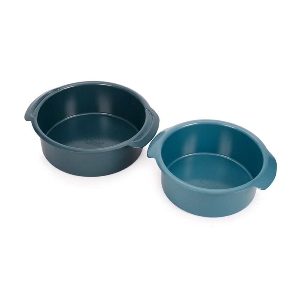 Joseph Joseph Carbon Steel Non-Stick Nest Bake Round Cake Tins Blue (2 Pieces) — image 3