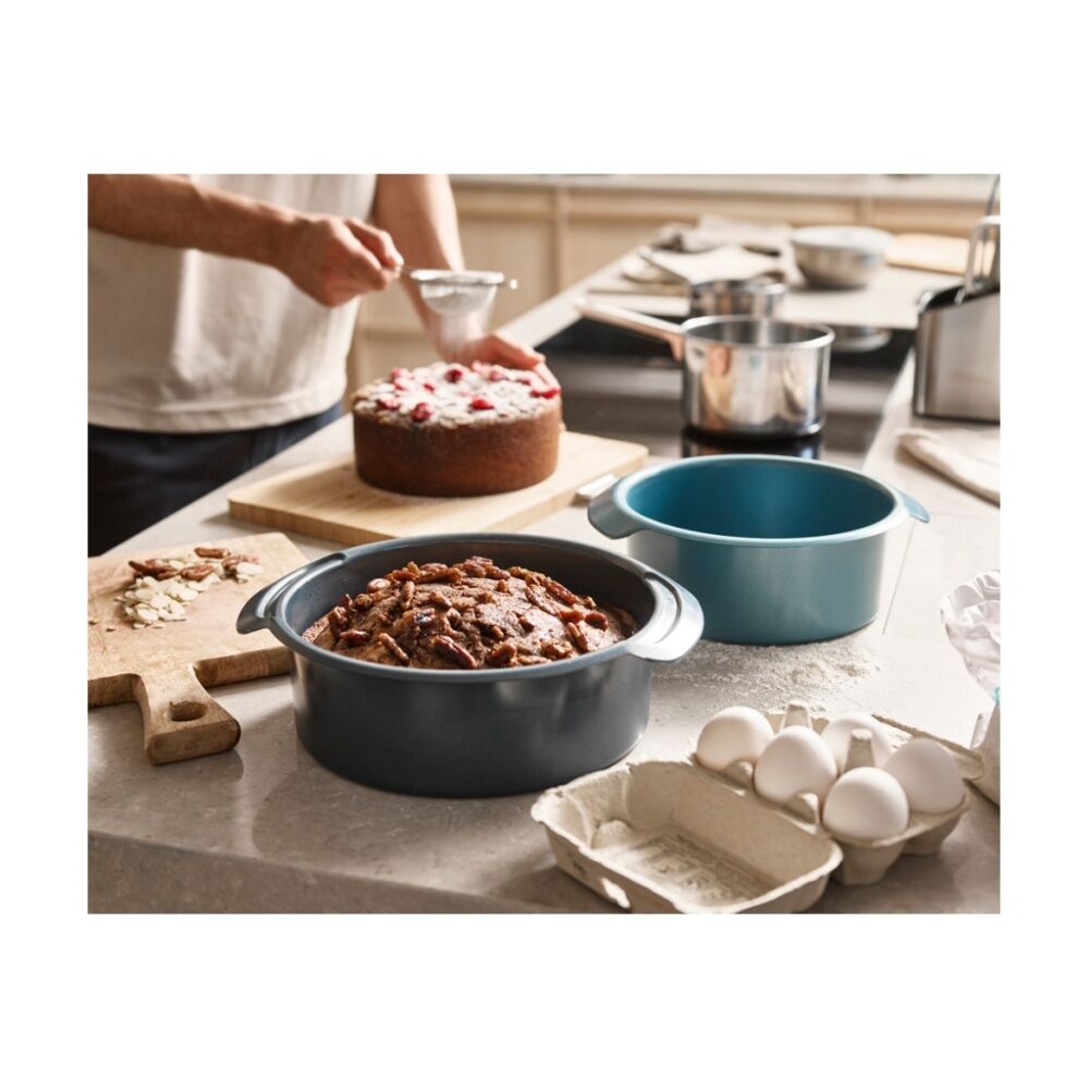 Joseph Joseph Carbon Steel Non-Stick Nest Bake Round Cake Tins Blue (2 Pieces) — image 7