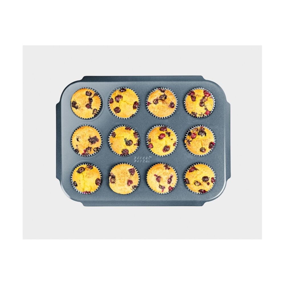 Joseph Joseph Carbon Steel Non-Stick Nest Bake 12 Cup Muffin Pan — image 3