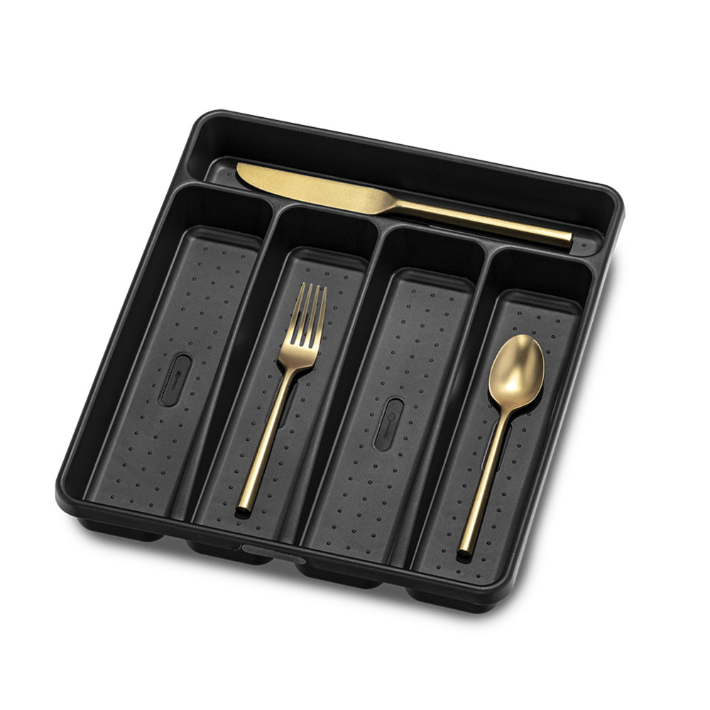 4540cs-madesmart-5-compartment-cutlery-tray-33x29cm-carbon
