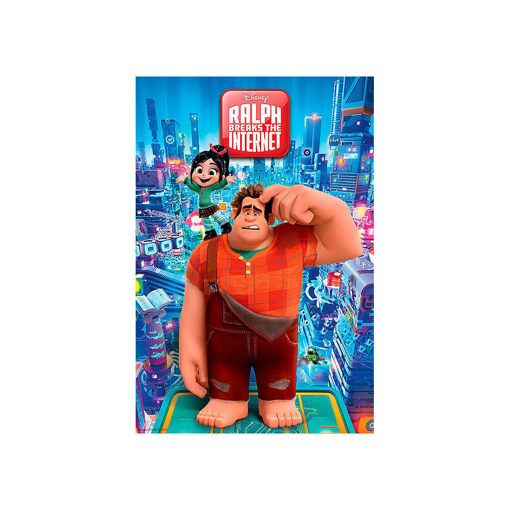 4582-disney-ralph-breaks-the-internet-poster-91-5x60cm-room-decor