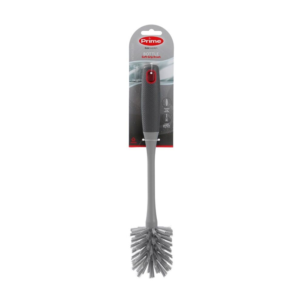 Boxsweden Prime Bottle Brush 33cm for Cleaning Soft Grip Handle — image 2