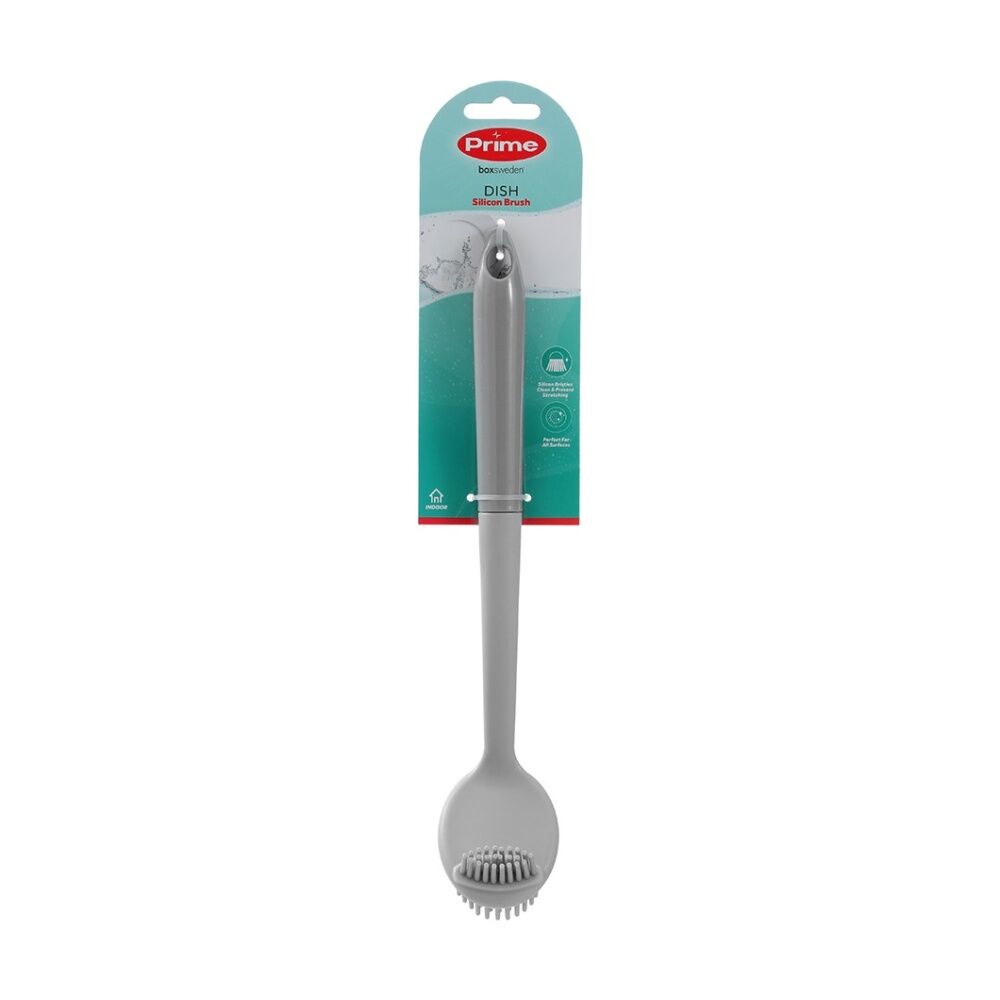 Boxsweden Prime Essentials Dish Brush for Cleaning Silicone Bristles Assorted