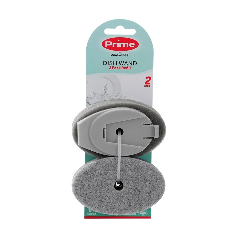 Boxsweden Prime Dish Wand Refill Dispenser Accessory for Cleaning Assorted (2 Pieces)