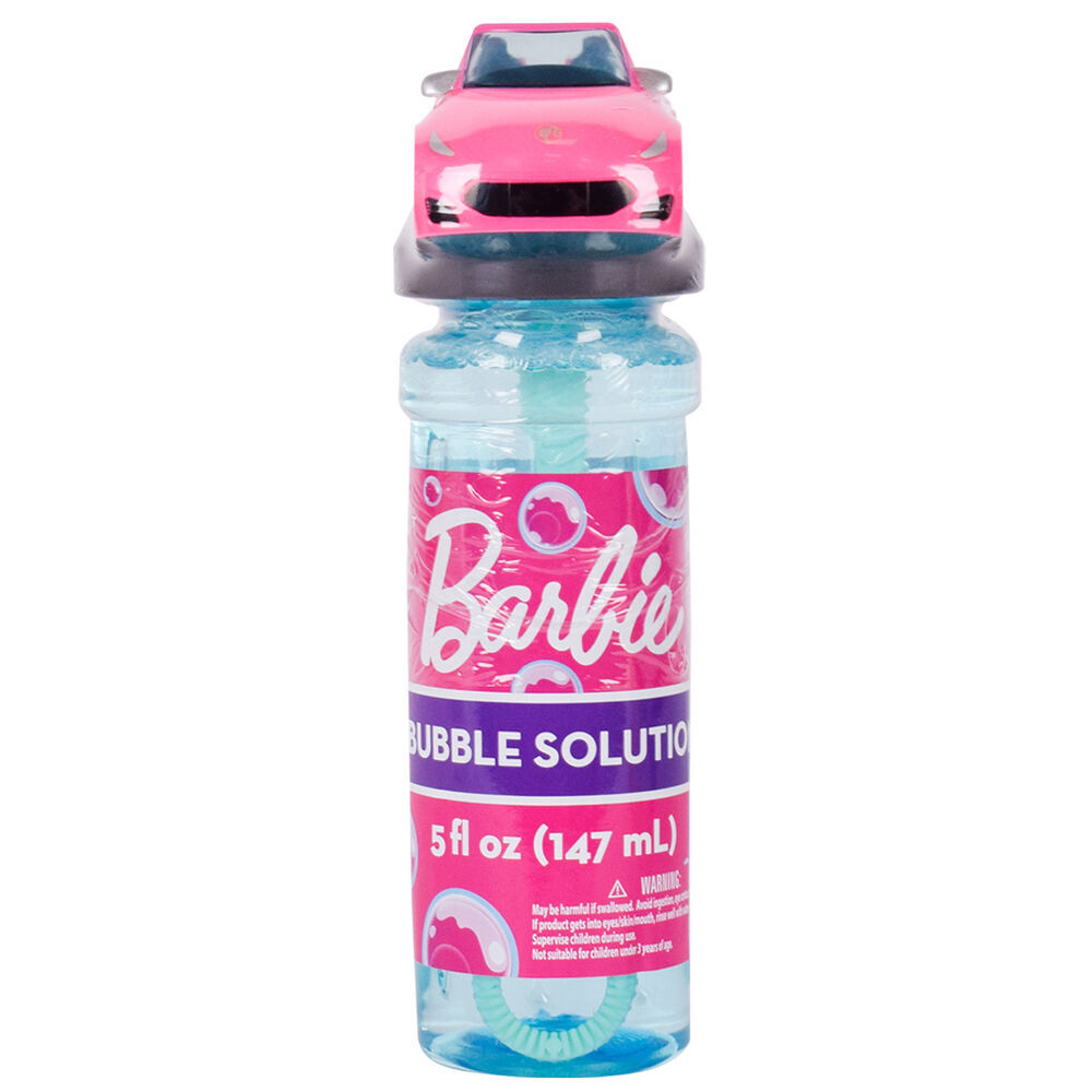 Barbie Blowing Bubbles Bottle w/Pink Convertable Wand Outdoor Activity 147ml (6 Pack) — image 3