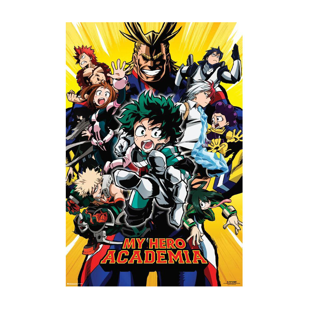 4762-my-hero-academia-season-1-poster-91-5x61cm-hanging-wall-decor