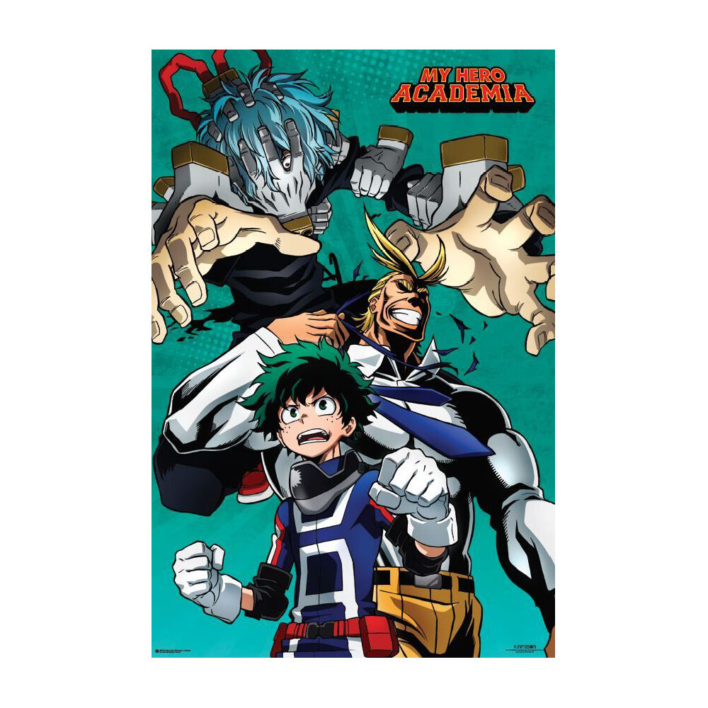 4764-my-hero-academia-reach-poster-91-5x61cm-hanging-wall-decor