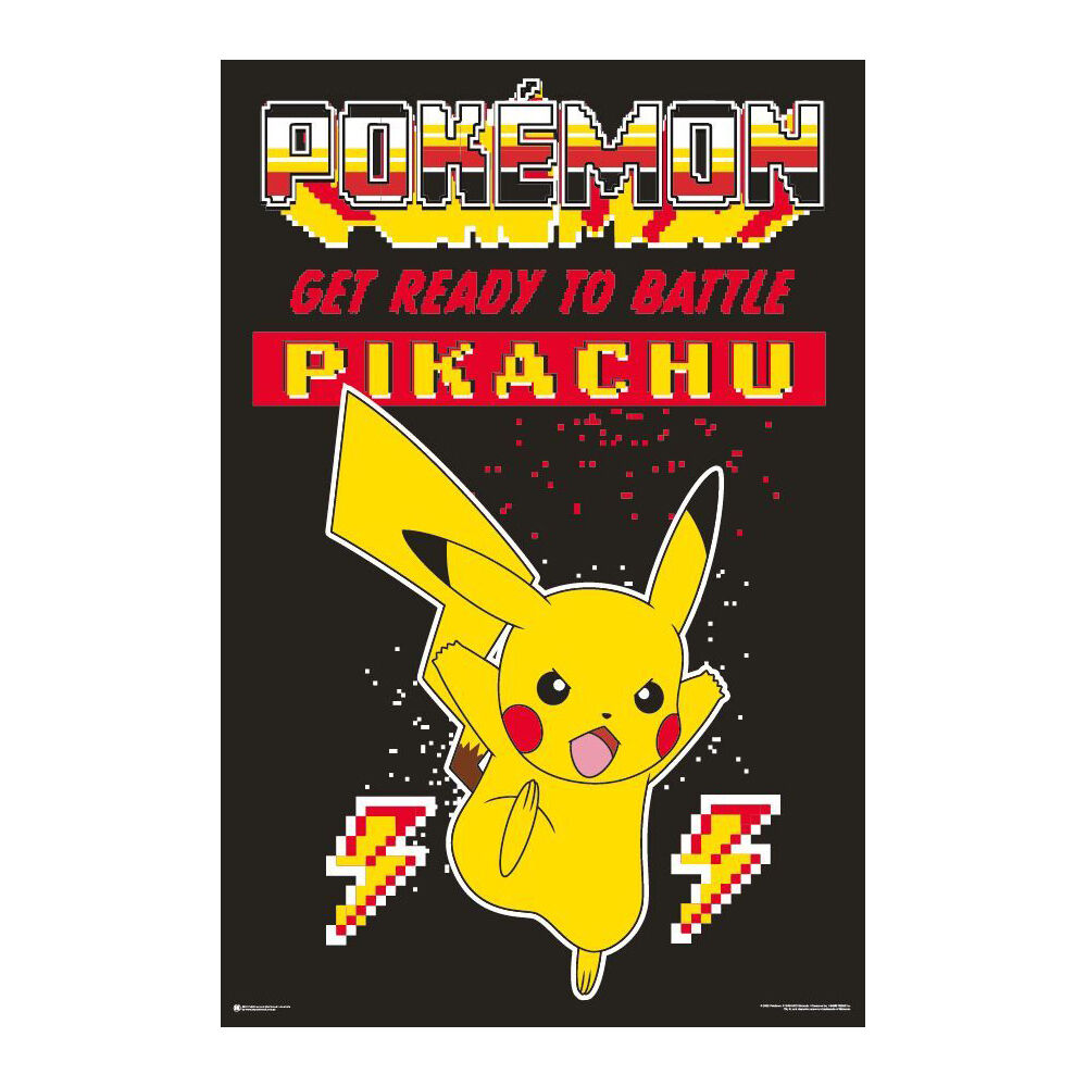 4842-pokemon-get-ready-to-battle-pikachu-poster-91-5x61cm