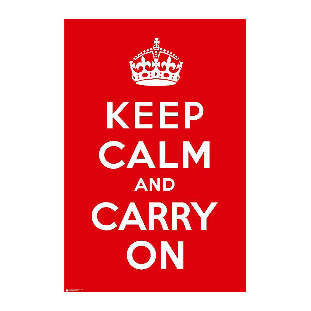 4868-impact-merch-keep-calm-and-carry-on-poster-91-5x61cm