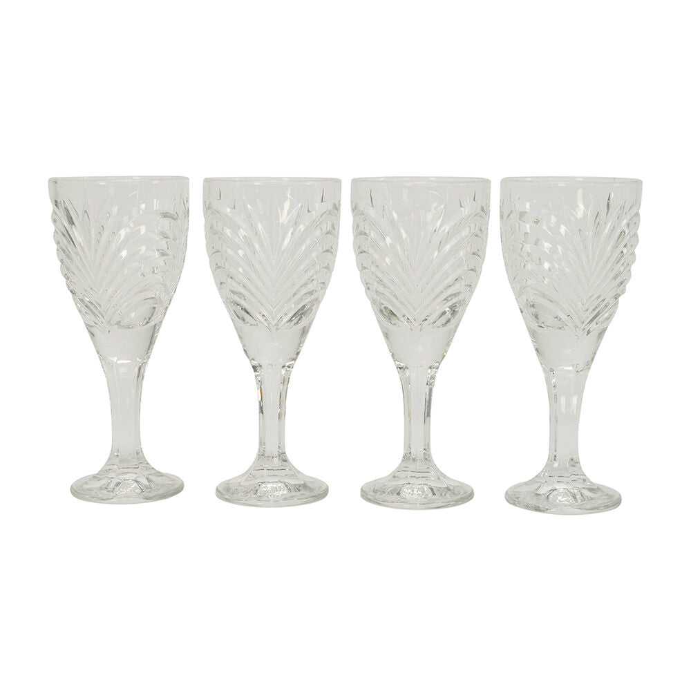 Annabel Trends Glass Decanter Set Drinkware Home/Barware Decor Art Deco (10 Pieces)
