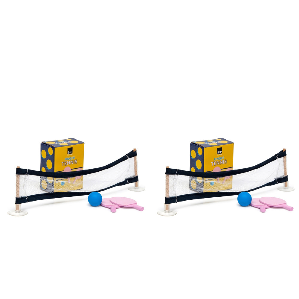 Salt & Pepper S&P Home/Office/Classroom Kids/Children 5y+ Finger Games Table Tennis Fun Toy (2 Pack)