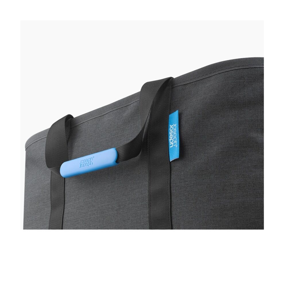 Joseph Joseph Hold-All Collapsible Laundry Washing Basket With Handles Black — image 3
